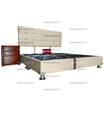 CAMA BOX KING AMERICANO +...