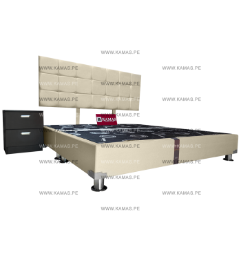 CAMA BOX KING AMERICANO +...