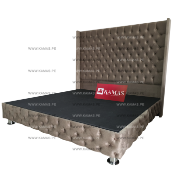 CAMA BOX KING EUROPEO +...