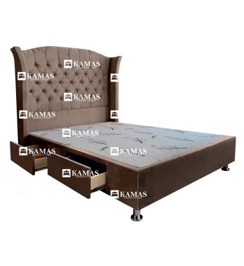 CAMA BOX 2 PLAZAS AMERICANO...