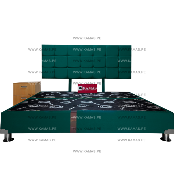 CAMA BOX KING AMERICANO +...