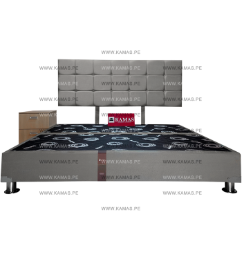 CAMA BOX KING AMERICANO +...