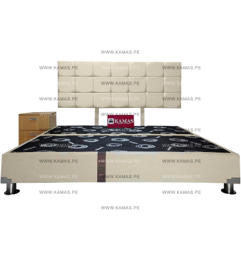 CAMA BOX KING AMERICANO +...