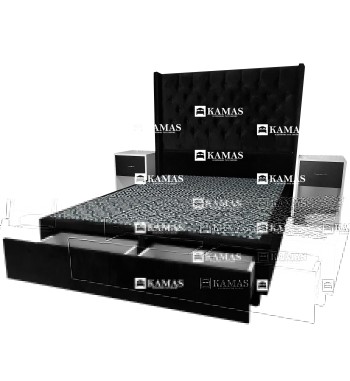 CAMA BOX 2 PLAZAS AMERICANO...