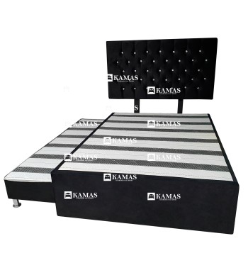 CAMA DIVAN 2 PLAZAS +...