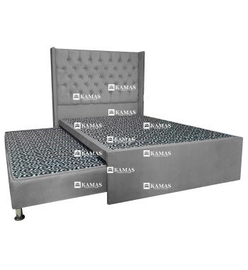 CAMA DIVAN 2 PLAZAS +...