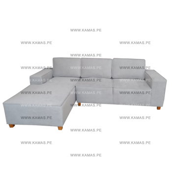 Sofa Seccional Kamas Gris