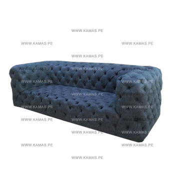 Sofa Bubble Modern Azul 3-2-1